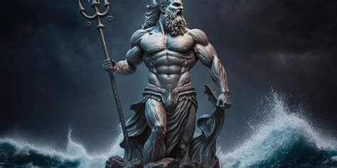 Poseidon The God Of The Sea Stock Photo By Borkia 50120017