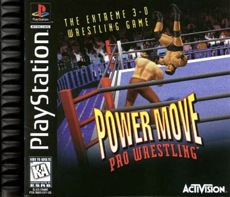 Power Move Pro Wrestling Boxarts For Sony Playstation The Video Games