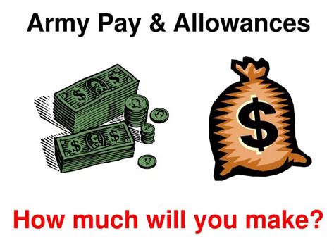 Ppt Army Pay Allowances How Much Will You Make Powerpoint