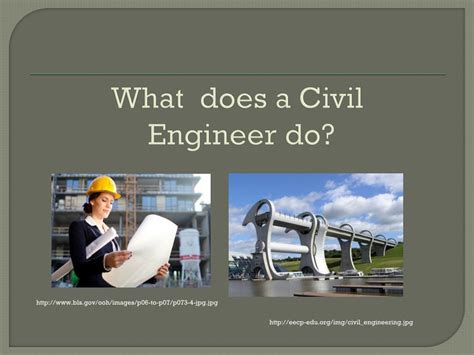 Ppt What Does A Civil Engineer Do Powerpoint Presentation Free