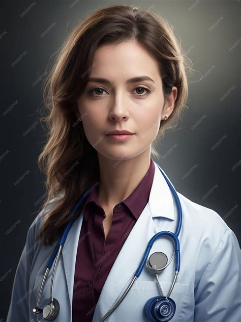 Premium Photo Female Doctor Generate By Ai