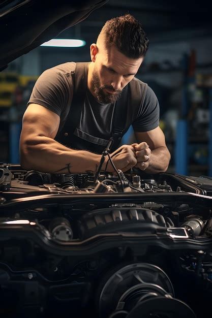 Premium Photo Mechanic Fixing Engine