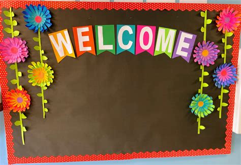 Preschool Bulletin Board Decoration School Notice Class Idea You