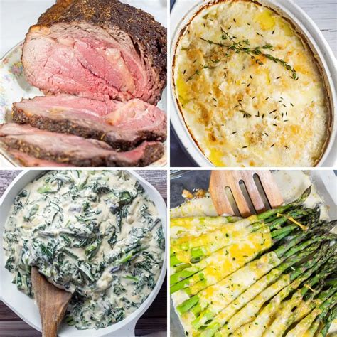 Prime Rib Dinner Menu Ideas Christmas Prime Rib Roast Dinner Menu