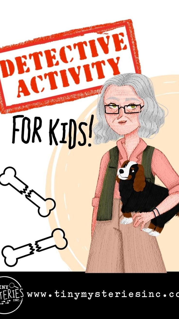 Printable Detective Activities For Kids