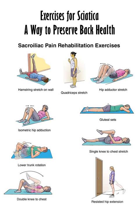 Printable Exercises For Sciatica Pain Pdf