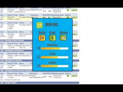 Psu Rate My Professor Plugin For Lionpath Youtube