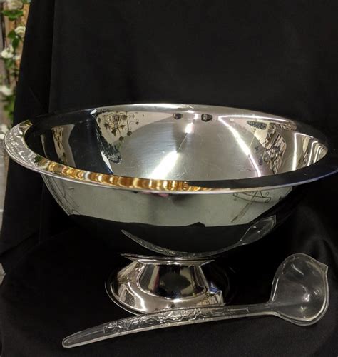 Punch Bowl W Ladle Just Party And Equipment Rental Fayetteville Nc