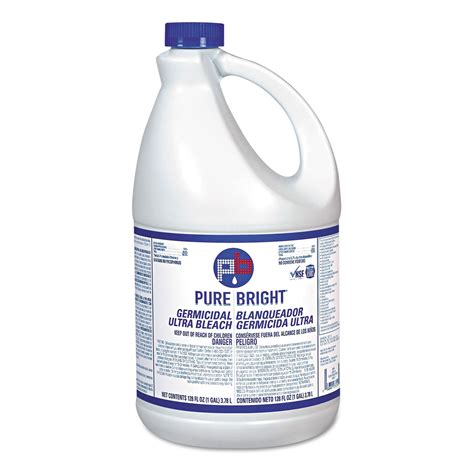 Pure Bright Germicidal Ultra Bleach Label Ythoreccio