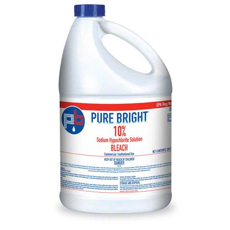 Pure Bright® 10% Germicidal Bleach - Gal. | A & L Sales