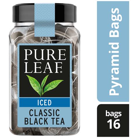 Pure Leaf Classic Black Tea Iced Tea Tea Bags 16 Ct Walmart Com