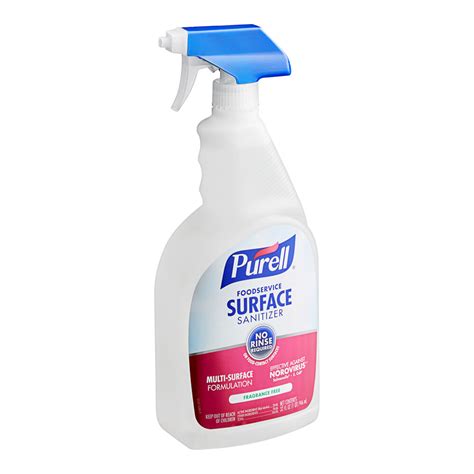 Purell 3341 03 1 Qt 32 Oz Fragrance Free Foodservice Surface