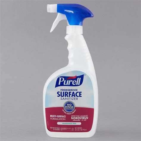 Purell Foodservice Surface Sanitizer 32 Oz Fragrance Free