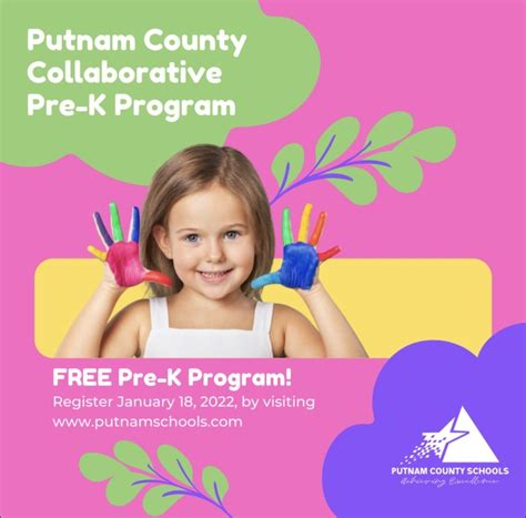 Putnam County Collaborative Pre K Registration Poca Elementary School