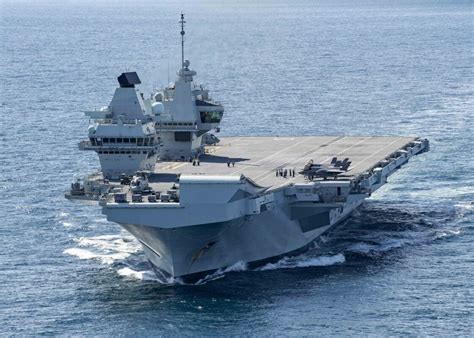 Queen Elizabeth Aircraft Carrier Progress 2022