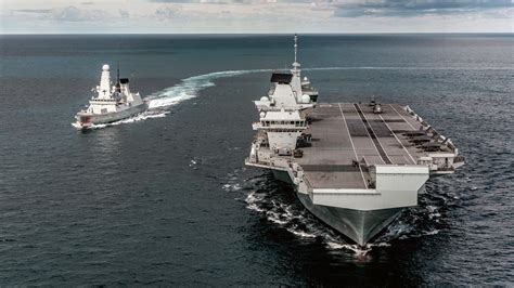 Queen Elizabeth Class Qec Aircraft Carriers Providing The Ship S