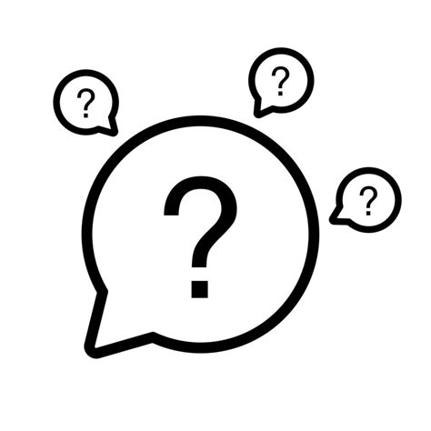 Question Icon Vector Help Symbol Question Mark Clean And Modern