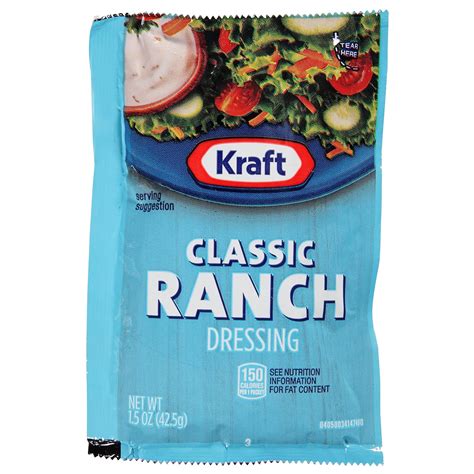 Ranch Dressing Individual Packets