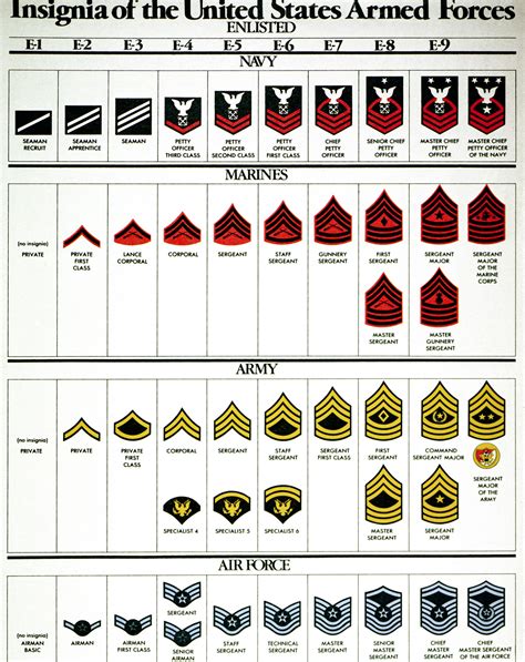 Rank Insignia Enlisted