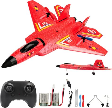 Rc Plane F22 Rc Airplane Fighter Ready To Fly 2 4Ghz 2 Channel Remote