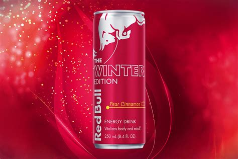 Red Bull S Limited Time 2023 Winter Edition Is Pear Cinnamon