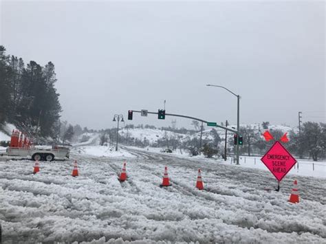 Redding Weather I 5 Road Conditions And More Amid Power Outages Snow