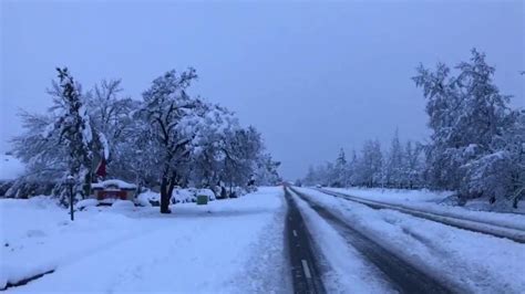 Redding Winter Storm Weather Service Tracks More Than A Foot Of Snow