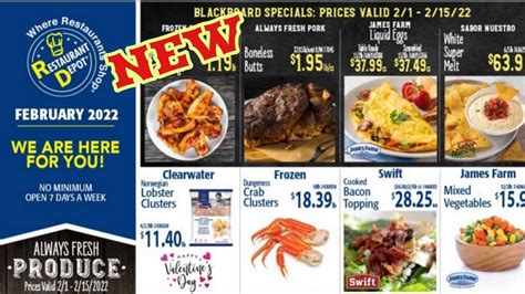 Restaurant Depot Monthly Flyer Of April 2023 Shop Browse With Me