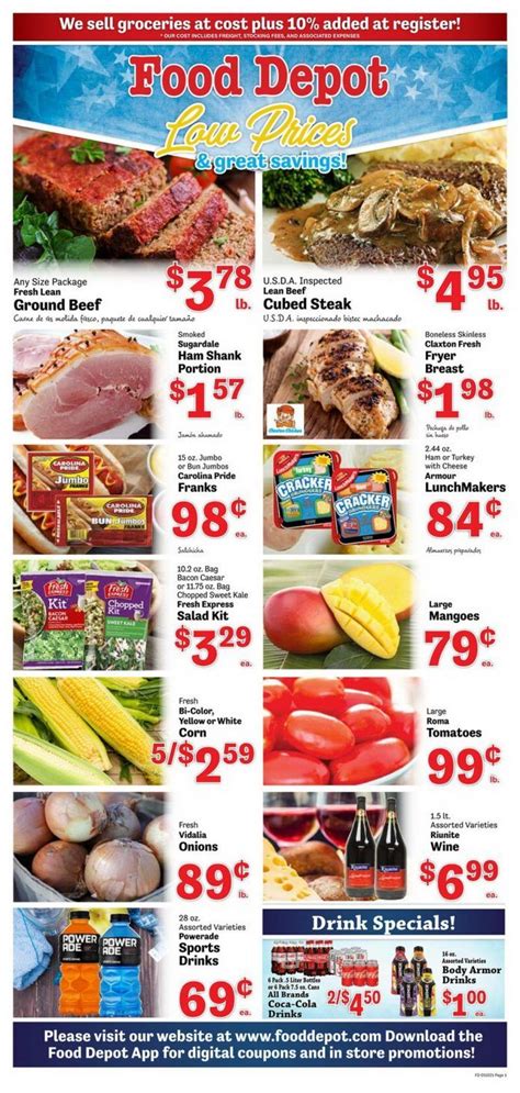 Restaurant Depot Weekly Ad Specials Specialty Foods Sale Flyer Food