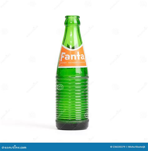 Retro Glass Bottle Of Fanta Brand 1967 Editorial Stock Image Image Of