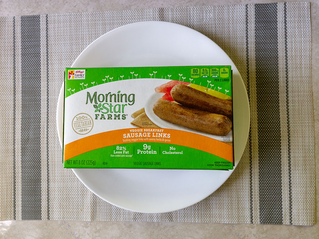 Review Morningstar Farms Veggie Breakfast Sausage Links Shop Smart