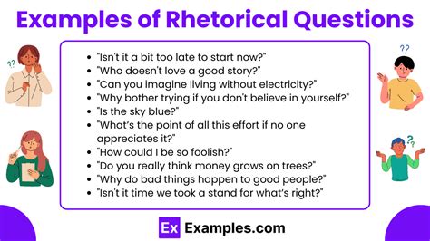 Rhetorical Question Examples