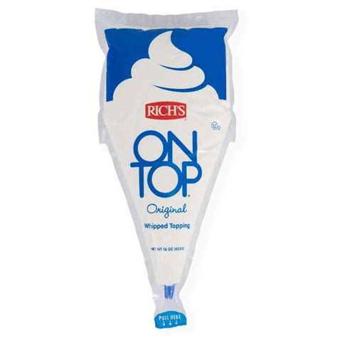 Rich S On Top Original Whipped Topping 453G Delivery Available