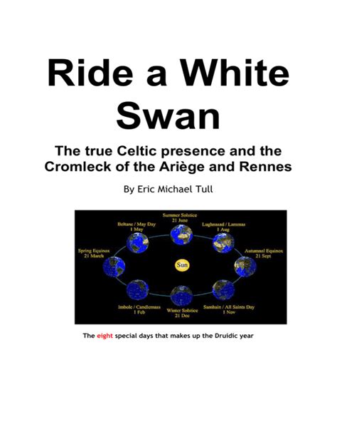 Ride A White Swan Cromleck De Rennes