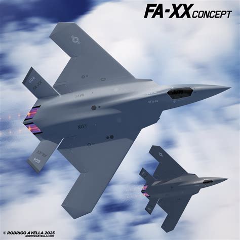 Rodrigo Avella Fa Xx Sixth Generation Fighter Concept