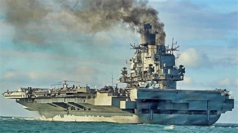 Russian Aircraft Carrier Admiral Kuznetsov