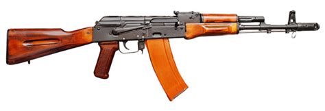 Russian Assault Rifle Ak 74 June 13 2022 Kiev Region Ukraine Foto