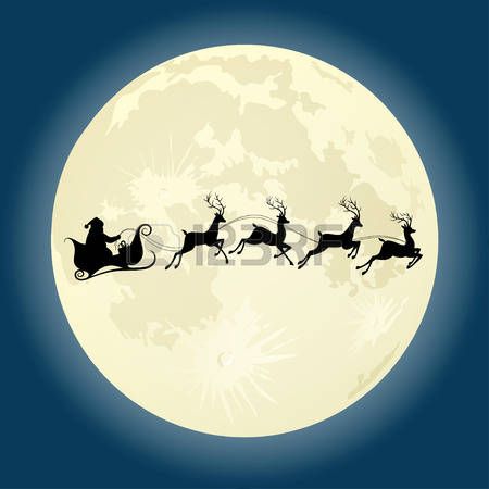 Santa S Sleigh Flying Wallpapers Top Free Santa S Sleigh Flying