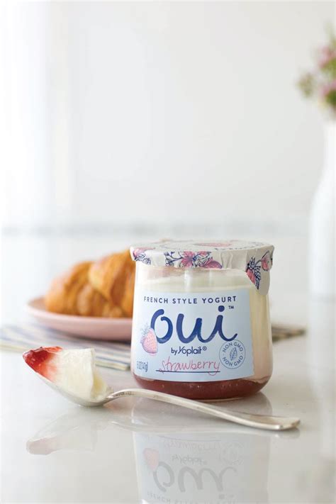 Say Oui To Strawberry Oui By Yoplait Deliciously Creamy Whole Milk