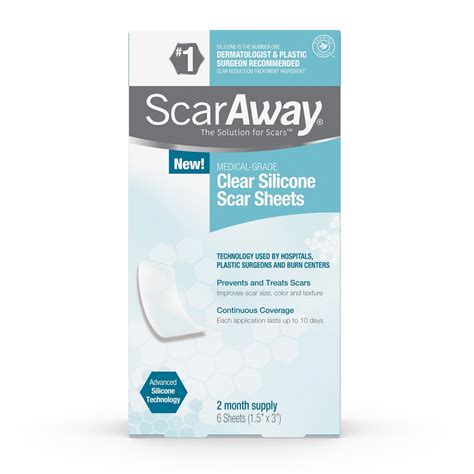 Scaraway Silicone Scar Sheets 6 Ct Pick Up In Store Today At Cvs