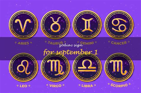 September 1 Is What Zodiac Sign Zodiac Elements Explained