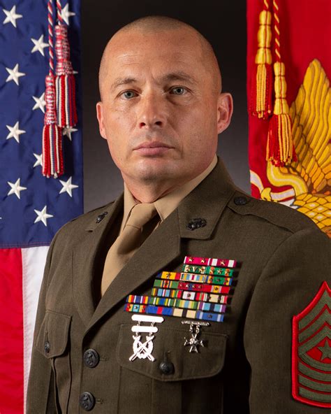 Sergeant Major Eric D Cook U S Marine Corps Forces Pacific Biography