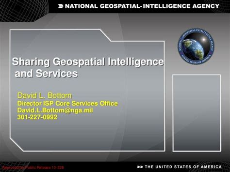 Sharing Geospatial Intelligence And Services