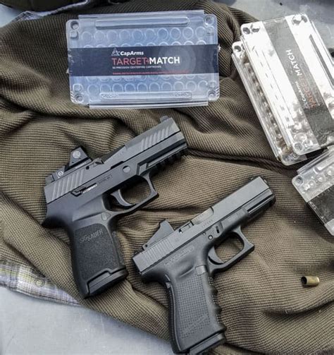 Shootout Sig Sauer P320 Rx Vs Glock 19 Mos With Jpoint The Truth