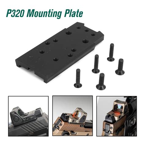 Sig P320 Red Dot Sight Mounting Plate