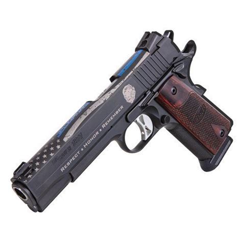 Sig Sauer Le Nleomf Commemorative 1911 45 Acp Rosewood Grips