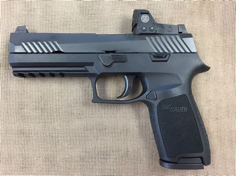 Sig Sauer Model P320 Rx Romeo 9Mm Full Size W Optic Saddle Rock Armory