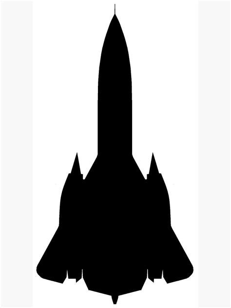 Silhouette Sr71 Sr 71 Blackbird Sr 71 Black Bird