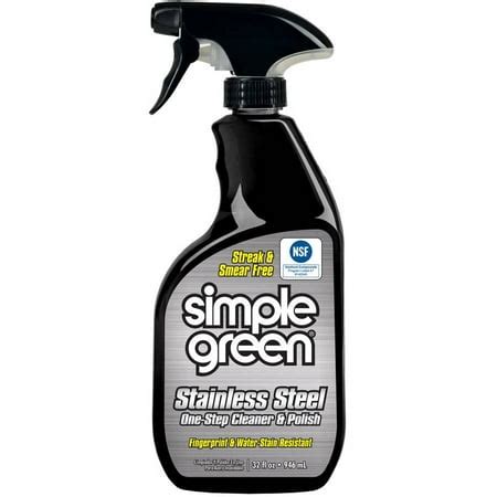 Simple Green Stainless Steel One Step Cleaner And Polish 32 Oz Spray