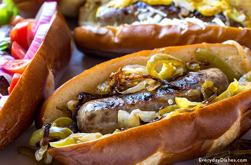 Simple Smoked Beer Brats Recipe